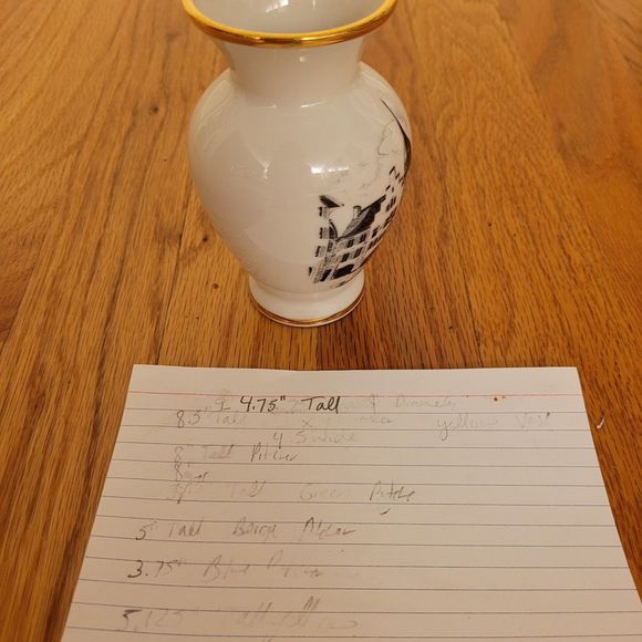 Biel Bienne Switzerland Souvenir Vase Vintage Ottlinger Sevelen - Picture 5 of 5